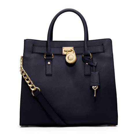 MICHAEL KORS Hamilton Large Saffiano Leather Tote .